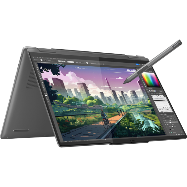 Lenovo Yoga 7 2-in-1 14AHP9 (AMD Ryzen 7 8840HS 3.3 ГГц/16 ГБ LPDDR5X 6400 МГц/14