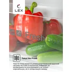 Холодильник Lex LSB530BLID (No Frost, A+, 2-камерный, Side by Side, объем 466:283/183л, инверторный компрессор, черная сталь)