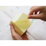 Блок самоклеящийся Hopax 21072 (бумага, желтый, 76x76мм, 400листов, 70г/м2)