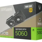 Видеокарта GeForce RTX 5060 2497МГц 8Мб Zotac (GDDR7, 128бит, 1xHDMI, 3xDP)