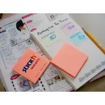 Блок самоклеящийся Hopax 21166 (бумага, розовый, 76x76мм, 100листов, 70г/м2)