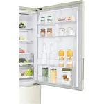 Холодильник LG GC-B569PECM (No Frost, A++, 2-камерный, объем 500:345/155л, инверторный компрессор, бежевый)