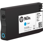 Чернильный картридж HP 963 (голубой; 1600стр; OfficeJet Pro 901x, 902x)