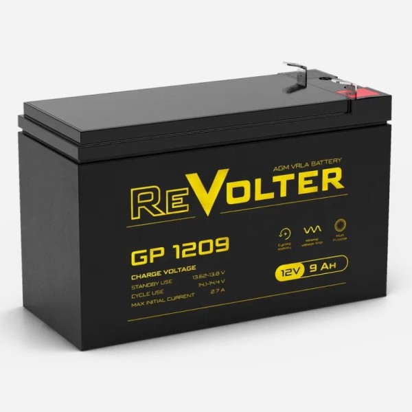 Батарея Delta REVOLTER GP 1209 (12В, 9Ач)
