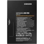 Жесткий диск SSD 500Гб Samsung 980 (2280, 3100/2600 Мб/с, 470000 IOPS, PCI-E, для ноутбука и настольного компьютера)