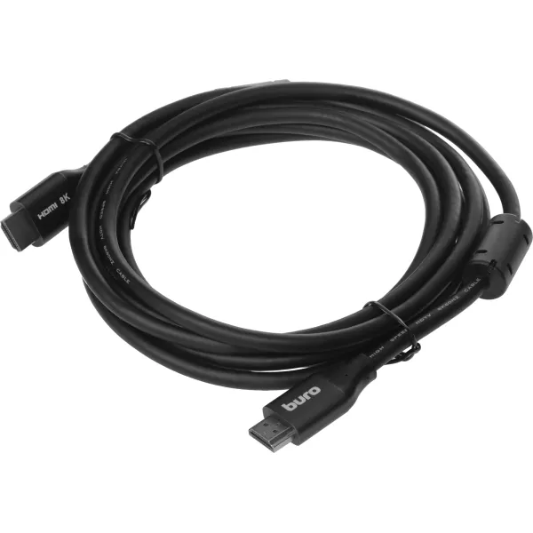 Кабель аудио-видео Buro (HDMI (m), HDMI (m), 3м)
