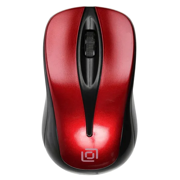 Oklick 675MW Red USB (радиоканал, кнопок 3, 1000dpi)
