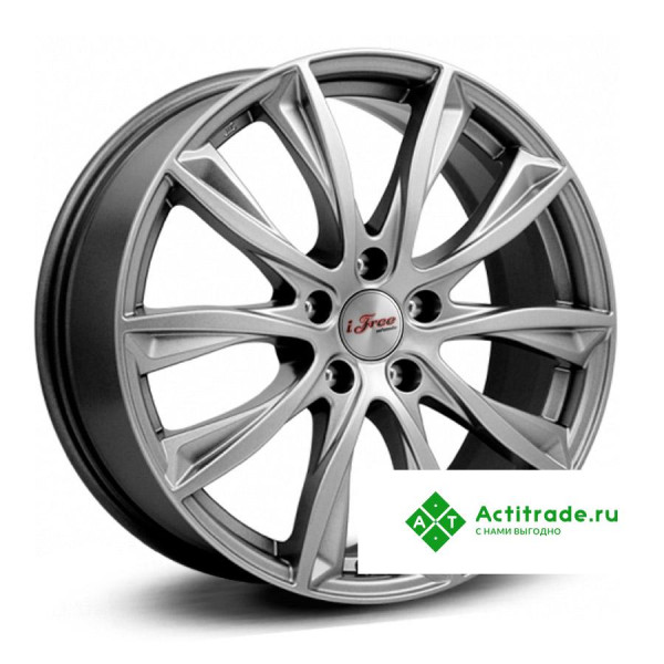 IFree Каzaнтип R18/7.5J PCD 5x100 ET 38 ЦО 67,1 антрацитовый