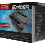 ИБП Powercom SPD-750U LCD (Line-Interactive, 750ВА, 450Вт, 4xCEE 7 (евророзетка))