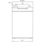 Батарея CSB GP1272 F2 (12В, 7,2Ач)