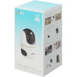 Камера видеонаблюдения Dahua DH-IPC-H3DP-3F-0360B (IP, внутренняя, поворотная, 3Мп, 3.6-3.6мм, 2304x1296, 25кадр/с)