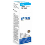 Чернильный картридж Epson C13T66424A (голубой; 7500стр; 70мл; L100)