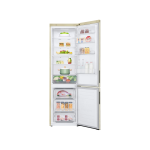 Холодильник LG GA-B509CESL (No Frost, A+, 2-камерный, объем 419:292/127л, инверторный компрессор, 595x2 030x682см, бежевый)