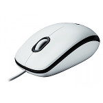 Мышь Logitech B100 White USB (кнопок 3, 1000dpi)