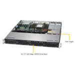 Серверная платформа Supermicro SYS-5019P-MTR (2x400Вт, 1U)