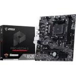 Материнская плата MSI PRO A520M-S (AM4, 2xDDR4 DIMM, microATX, RAID SATA: 0,1,10)