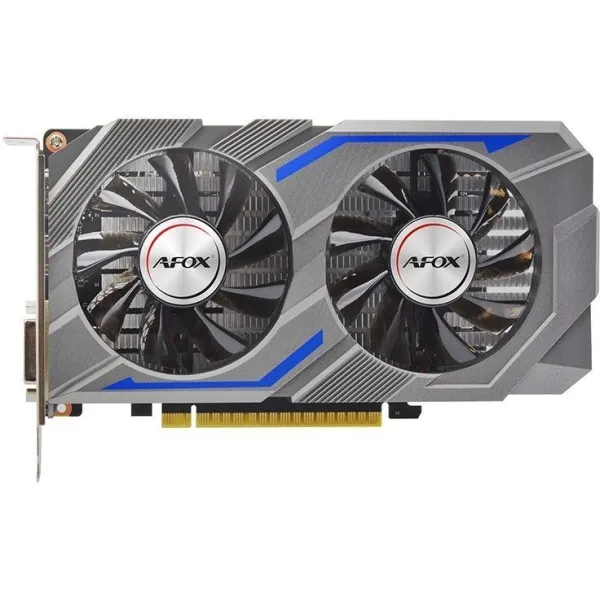 Видеокарта GeForce GTX 1650 1410МГц AFOX (GDDR6, 128бит, 1xDVI, 1xHDMI, 1xDP)