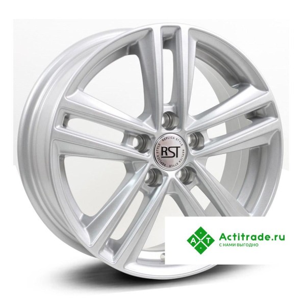 RST R025 R15/6J PCD 5x100 ET 38 ЦО 57,1 серебристо-серый