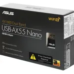 Сетевой адаптер ASUS USB-AX55 NANO