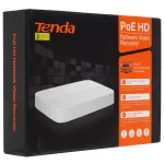 Видеорегистратор Tenda N6P-8H(NVR (сетевой), каналов: 4, разрешение: 3840x2160)