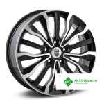 КиК Атакама R17/6.5J PCD 5x114,3 ET 40 ЦО 67,1 черный с полированной лицевой поверхностью