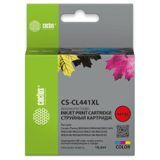 Картридж Cactus CS-CL441XL (оригинальный номер: CL-441XL; многоцветный; 18стр; Pixma GM2040, 4040, GM2140, 2240) [CS-CL441XL]