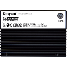Жесткий диск SSD 15Тб Kingston (U.2, 14000/9700 Мб/с, 400000 IOPS, PCIe 5.0 x4, для сервера)