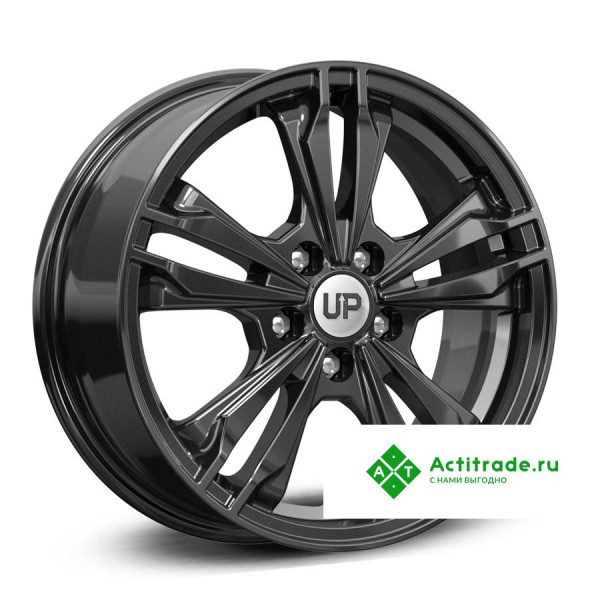 Wheels UP Up103 R16/6.5J PCD 5x114,3 ET 40 ЦО 60,1 черный глянцевый