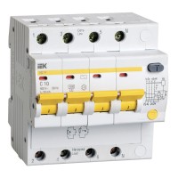 Диф. автомат IEK MAD10-4-010-C-030 [MAD10-4-010-C-030]