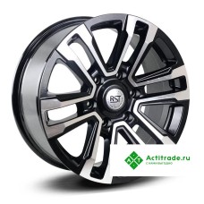 RST R107 R17/7.5J PCD 6x139,7 ET 25 ЦО 106,1 черный с полированной лицевой поверхностью