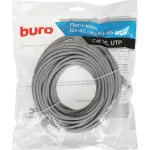 Патч-корд Buro 1428196 (RJ-45 (m), RJ-45 (m), алюминий омедненный, 25м, 4пары, UTP)