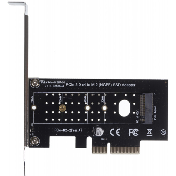 Адаптер ASIA PCIE M2 NGFF M-KEY V2(PCI-E)