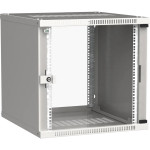 Шкаф коммутационный настенный IEK LWE3-09U64-GF (9U, 600x450x450мм, IP20, 50кг)