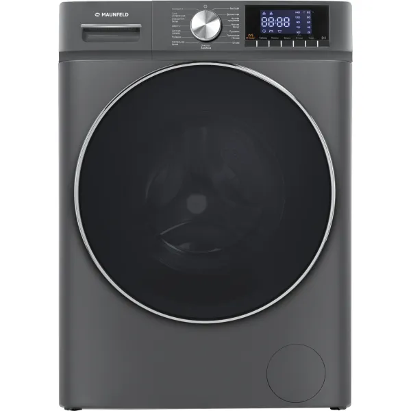 Стиральная машина Maunfeld MFWM127ISB02(59.5x85.3x50.5см, вертикальная, макс:7кг, 1200об/мин, серый)