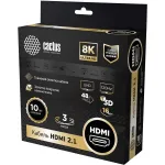 Кабель аудио-видео Cactus (HDMI (m), HDMI (m), 3м)