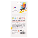 Карандаши Deli Color Emotion EC00200 (липа, трехгранный, 12 цветов, упаковка 12шт, коробка европодвес)