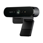 Веб-камера Logitech Brio (13млн пикс., 4096x2160, микрофон, автоматическая фокусировка, USB 3.0)