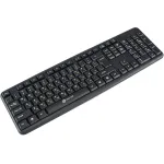 Клавиатура Oklick 130 M Multimedia Keyboard Black PS/2 (классическая мембранная, 104кл)