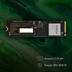 Жесткий диск SSD 4Тб Digma Pro (2280, 12000/11000 Мб/с, 1500000 IOPS, 8192Мб)