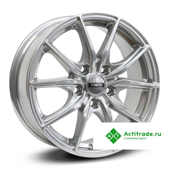 Neo 676 R16/6.5J PCD 5x114,3 ET 45 ЦО 67,1 серебристый