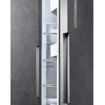 Холодильник Lex LSB458StGIDBI (No Frost, A++, 3-камерный, Side by Side, объем 436:234/202л, инверторный компрессор, серый)
