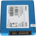 Жесткий диск SSD 512Гб Netac N600S (2.5