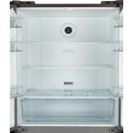 Холодильник Бирюса CD 466 I (No Frost, A, 3-камерный, Side by Side, объем 450:297/153л, инверторный компрессор, нержавеющая сталь)