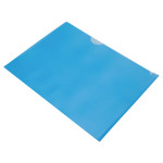 Папка-уголок Бюрократ EE310/1BLUA5 (A5, пластик, толщина пластика 0,15мм, синий)