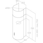 Вытяжка Elica STONE WH/A/33