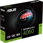 Видеокарта GeForce RTX 4060 2490МГц ASUS OC (GDDR6, 128бит, 2xHDMI, 2xDP)