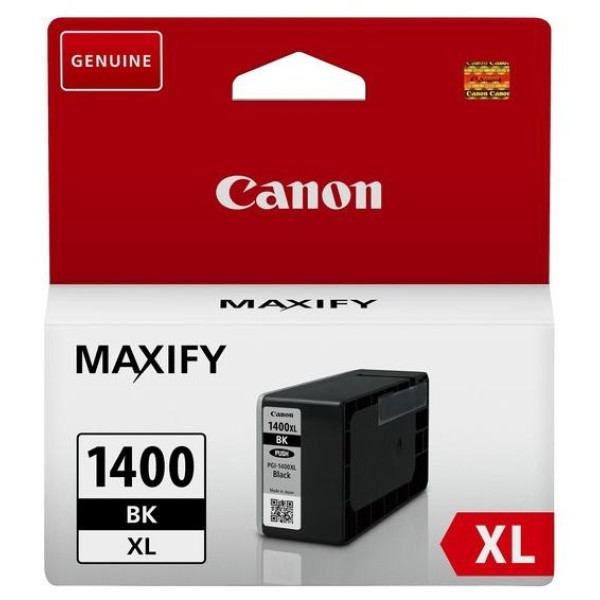 Картридж Canon PGI-1400XL (черный; 1200стр; 34,7мл; Maxify МВ2040, 2340)