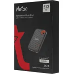 Внешний жесткий диск SSD 512Гб Netac ZX20 (2.5