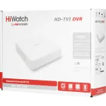 Видеорегистратор HiWatch DS-H208QA(C)(HVR (гибридный), количество каналов: 8, разрешение видеозаписи: 1920x1080)