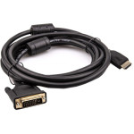 Кабель-переходник VCOM (HDMI (m), DVI-D (m))